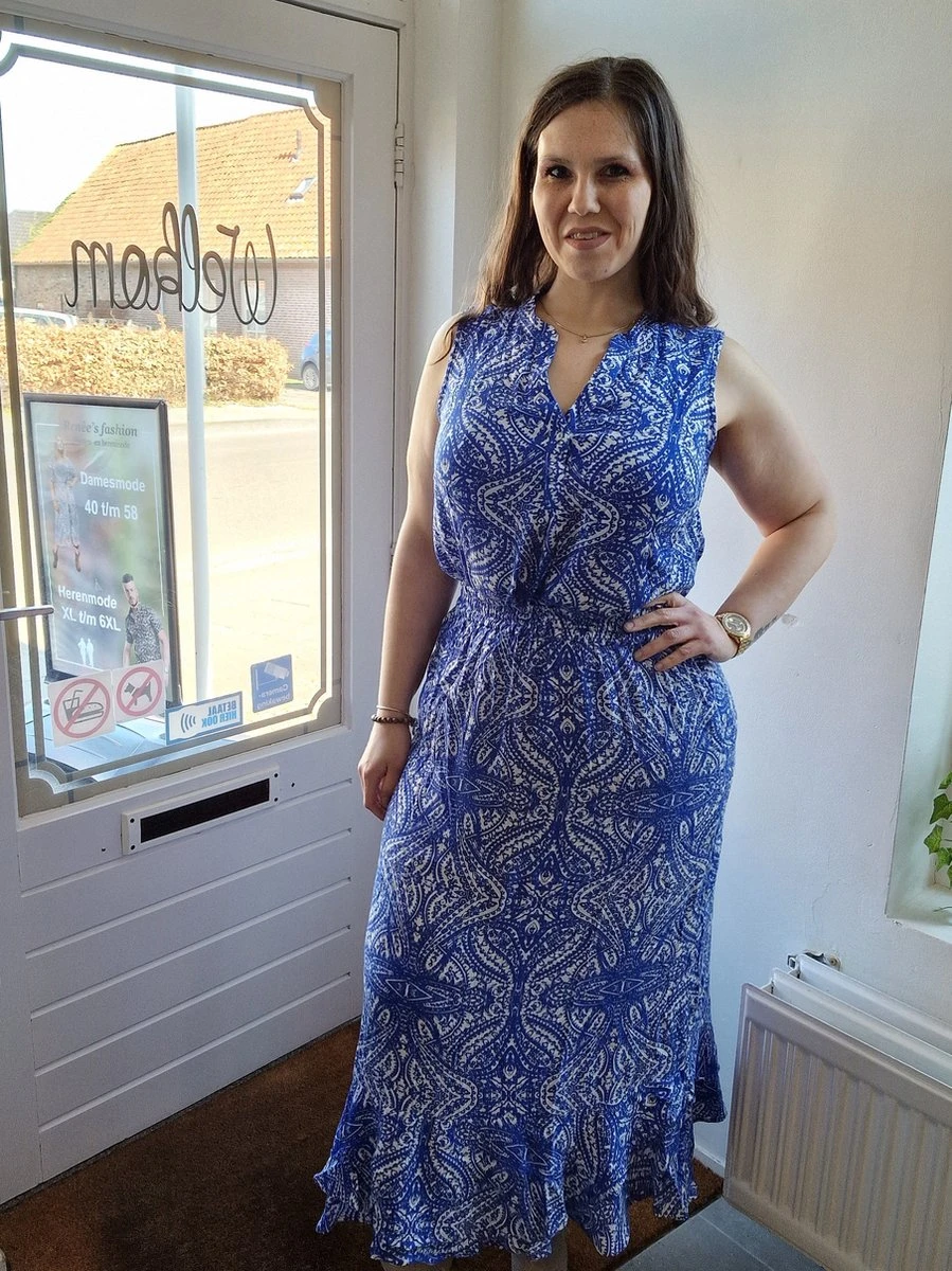 Only Carmakoma Carsonya Top Blauw 46 5 Only Carmakoma Carsonya Top Blauw 46 - Afbeelding 3