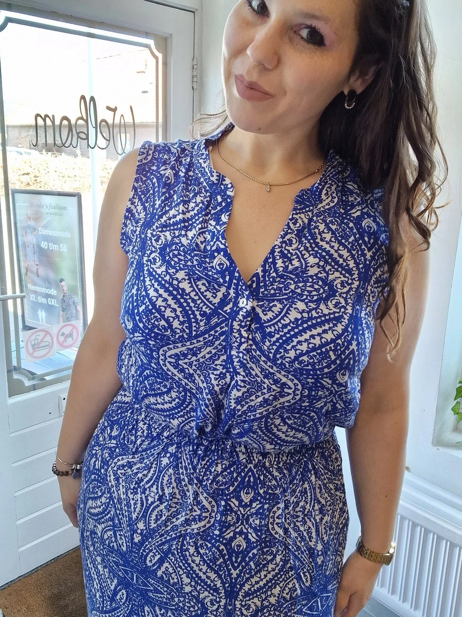 Only Carmakoma Carsonya Top Blauw 46 6 Only Carmakoma Carsonya Top Blauw 46 - Afbeelding 4