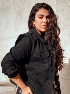 ONLY CARMAKOMA CARWESPA LS JACKET BLACK DNM Dames Jas - Maat 44 13 ONLY CARMAKOMA CARWESPA LS JACKET BLACK DNM Dames Jas - Maat 44 -Only 900x1200 175