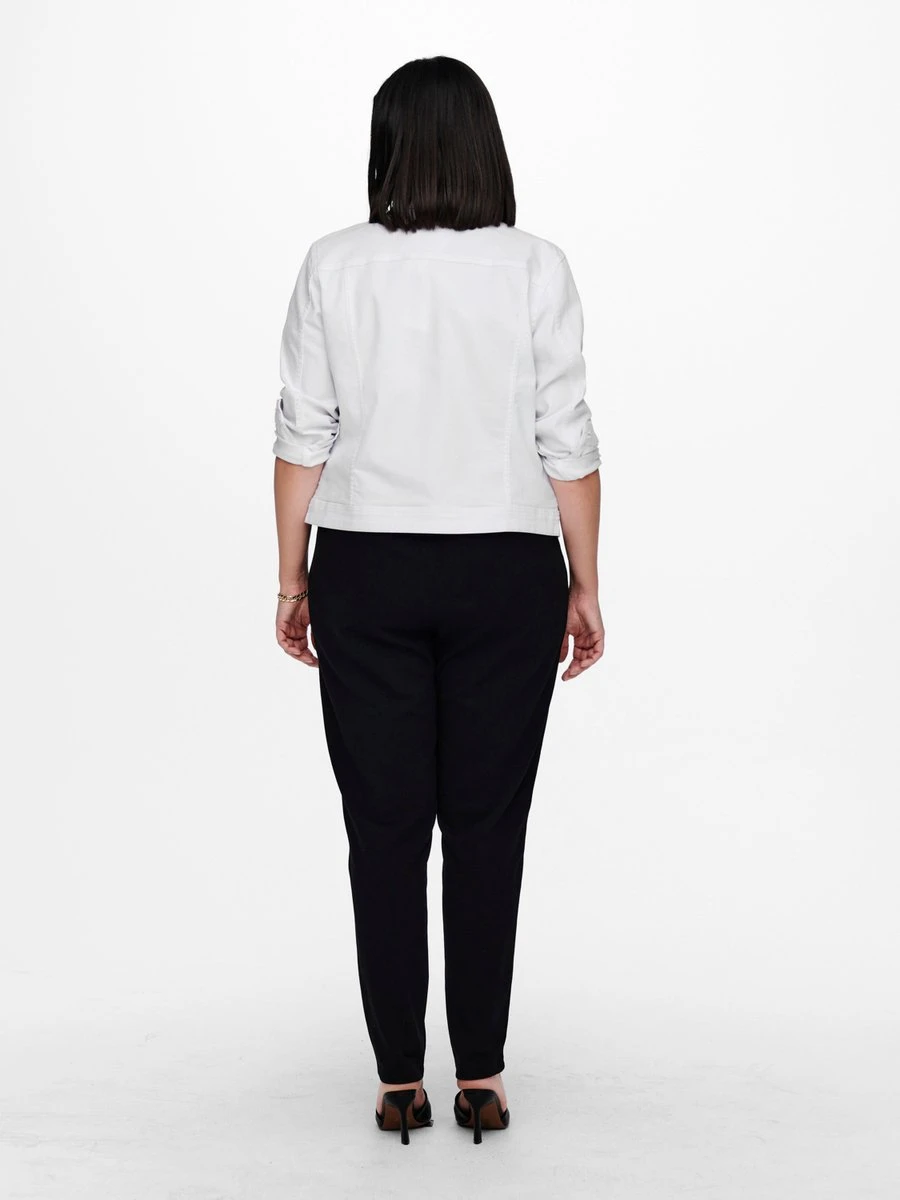 ONLY CARMAKOMA CARWESPA LS JACKET WHITE DNM Dames Jas - Maat 44 6 ONLY CARMAKOMA CARWESPA LS JACKET WHITE DNM Dames Jas - Maat 44 - Afbeelding 4