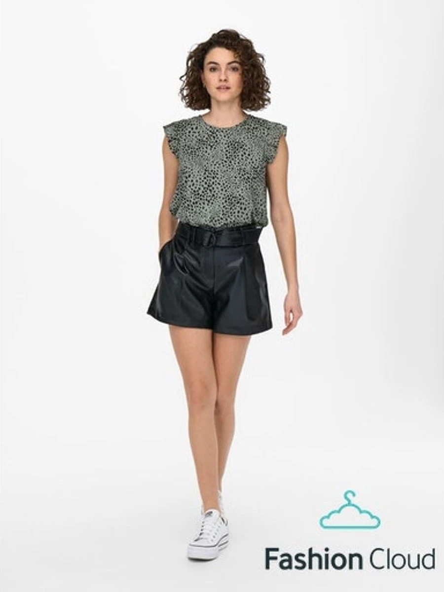 ONLY ONLANN STAR S/L FRILL TOP NOOS PTM Dames T-shirt - Maat M 4 ONLY ONLANN STAR S/L FRILL TOP NOOS PTM Dames T-shirt - Maat M - Afbeelding 2