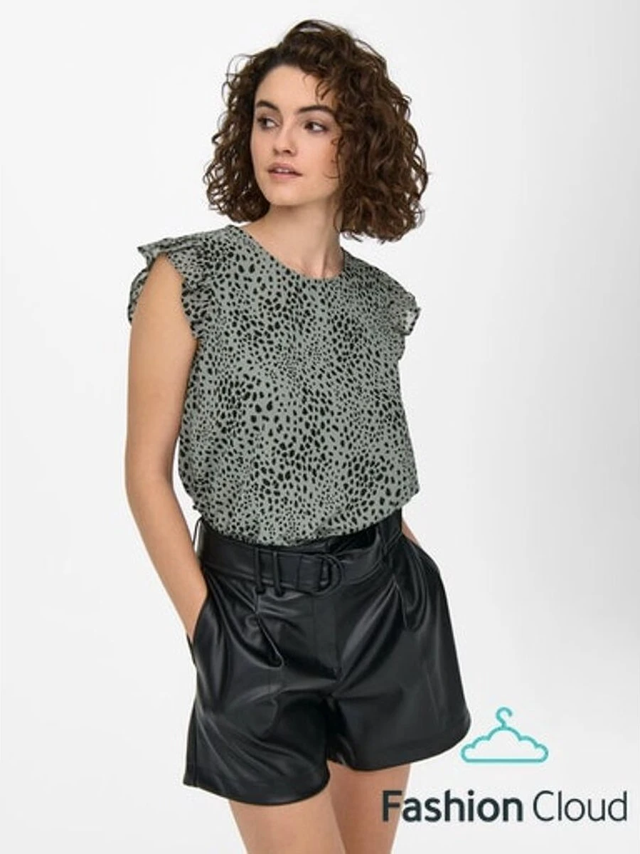 ONLY ONLANN STAR S/L FRILL TOP NOOS PTM Dames T-shirt - Maat M 14 ONLY ONLANN STAR S/L FRILL TOP NOOS PTM Dames T-shirt - Maat M - Afbeelding 12