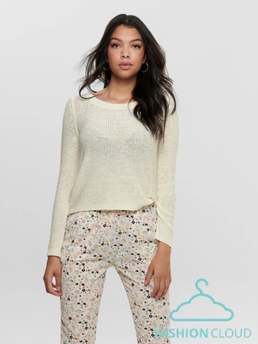 Only Trui Onlgeena Xo L/s Pullover Knt Noos 15113356 Cloud Dancer Dames Maat - S 15 Only Trui Onlgeena Xo L/s Pullover Knt Noos 15113356 Cloud Dancer Dames Maat - S - Afbeelding 13