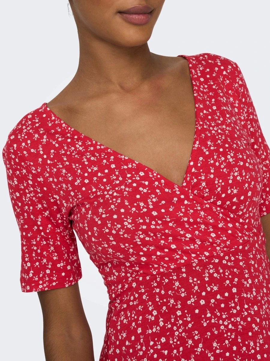 ONLY ONLVERONA S/S SHORT DRESS JRS NOOS Dames - Maat M 7 ONLY ONLVERONA S/S SHORT DRESS JRS NOOS Dames - Maat M - Afbeelding 5