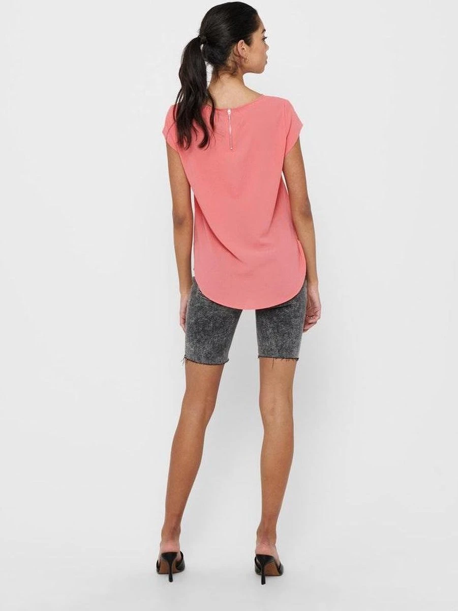 ONLY ONLVIC S/S SOLID TOP NOOS PTM Dames Top - Maat 44 11 ONLY ONLVIC S/S SOLID TOP NOOS PTM Dames Top - Maat 44 - Afbeelding 9