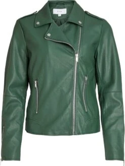 ONLY CARMAKOMA CARVERA FAUX LEATHER BIKER OTW Dames Jas - Maat 46