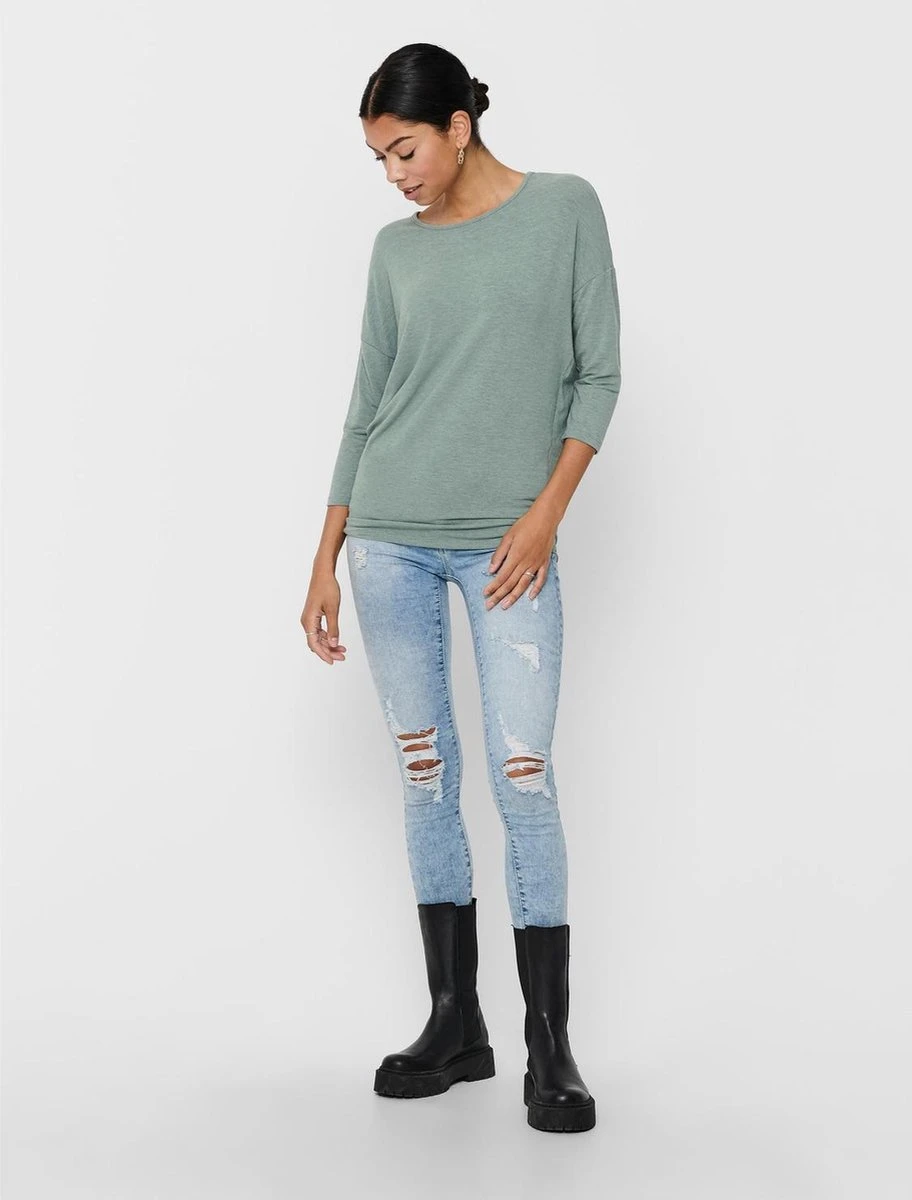 ONLY T-SHIRT ONLGLAMOUR 3/4 TOP JRS DAMES MAAT - L 8 ONLY T-SHIRT ONLGLAMOUR 3/4 TOP JRS DAMES MAAT - L - Afbeelding 6