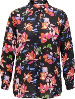 Only Carmakoma Caralma Blouse Zwart Maat 50