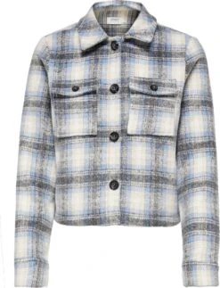 Only Jas Onllou Short Check Jacket Otw Noos 15208838 Pumice Stone/allure Dames Maat - S 39 Only Jas Onllou Short Check Jacket Otw Noos 15208838 Pumice Stone/allure Dames Maat - S -Only 917x1200 3