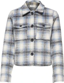 Only Jas Onllou Short Check Jacket Otw Noos 15208838 Pumice Stone/allure Dames Maat - S 38 Only Jas Onllou Short Check Jacket Otw Noos 15208838 Pumice Stone/allure Dames Maat - S -Only 922x1200 11