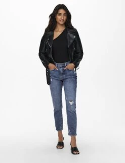 ONLY ONLVERA FAUX LEATHER BIKER CC OTW Dames Jas - Maat S 8 ONLY ONLVERA FAUX LEATHER BIKER CC OTW Dames Jas - Maat S -Only 923x1200