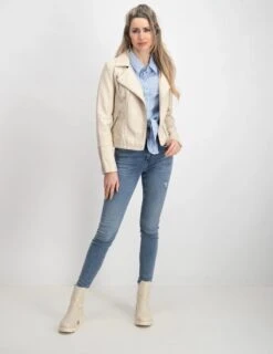 ONLY ONLLECEY LS KNOT SHIRT NOOS WVN Dames Blouse - Maat S -Only 927x1200 109