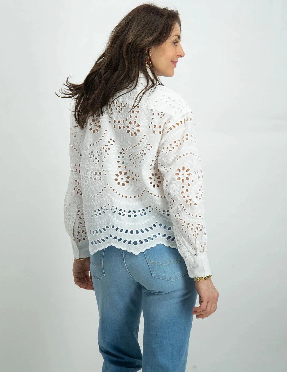 Only Blouse Onlnew Lalisa Ls Boxy Shirt Wvn 15283368 Bright White Dames Maat - M 11 Only Blouse Onlnew Lalisa Ls Boxy Shirt Wvn 15283368 Bright White Dames Maat - M - Afbeelding 9