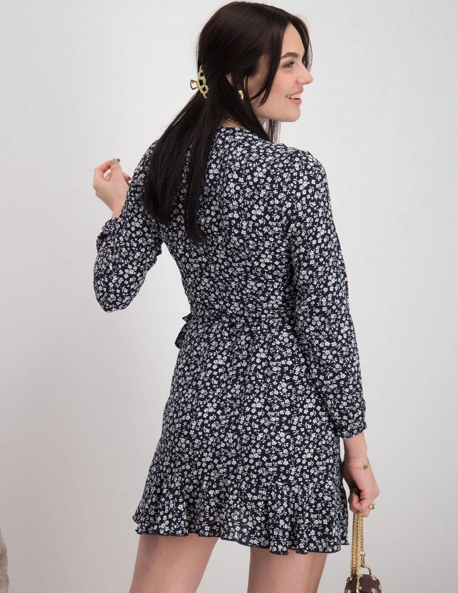 ONLY ONLCARLY L/S WRAP SHORT DRESS NOOS WVN Dames Jurk - Maat 40 17 ONLY ONLCARLY L/S WRAP SHORT DRESS NOOS WVN Dames Jurk - Maat 40 - Afbeelding 15