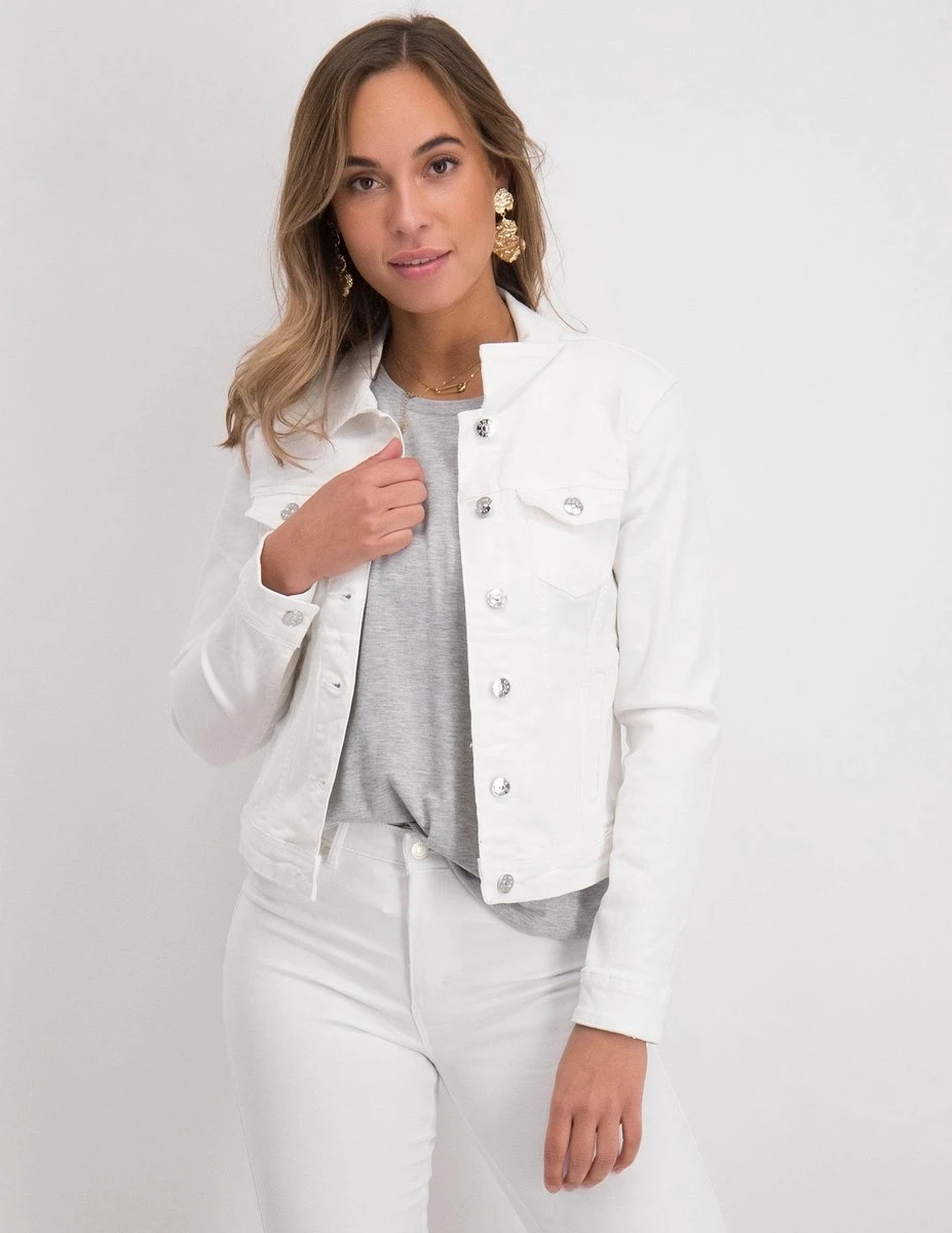 ONLY ONLTIA DNM JACKET COL PIM NOOS Dames Jas - Maat 38 11 ONLY ONLTIA DNM JACKET COL PIM NOOS Dames Jas - Maat 38 - Afbeelding 9