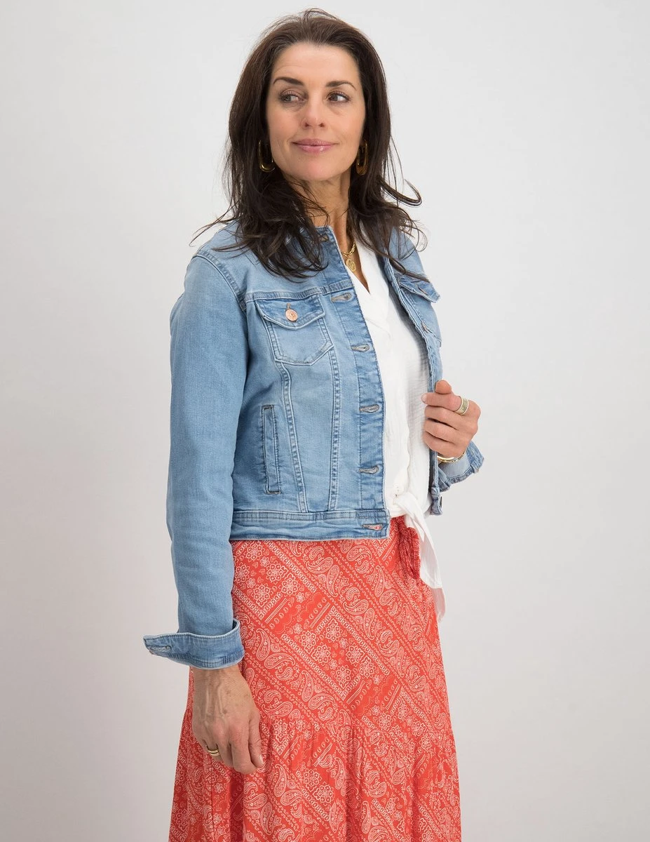 ONLY ONLTIA DNM JACKET LB BEX179 NOOS Dames Jas - Maat 38 9 ONLY ONLTIA DNM JACKET LB BEX179 NOOS Dames Jas - Maat 38 - Afbeelding 7