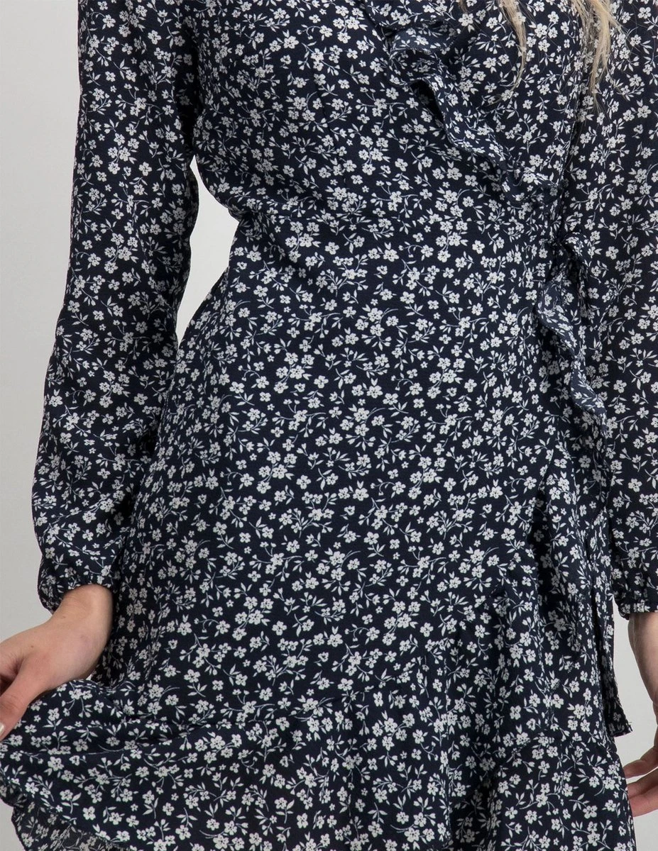 ONLY ONLCARLY L/S WRAP SHORT DRESS NOOS WVN Dames Jurk - Maat 38 10 ONLY ONLCARLY L/S WRAP SHORT DRESS NOOS WVN Dames Jurk - Maat 38 - Afbeelding 9