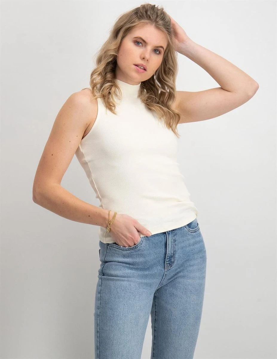 ONLY ONLNESSA S/L HIGHNECK RIB TOP JRS NOOS Dames - Maat M 14 ONLY ONLNESSA S/L HIGHNECK RIB TOP JRS NOOS Dames - Maat M - Afbeelding 12