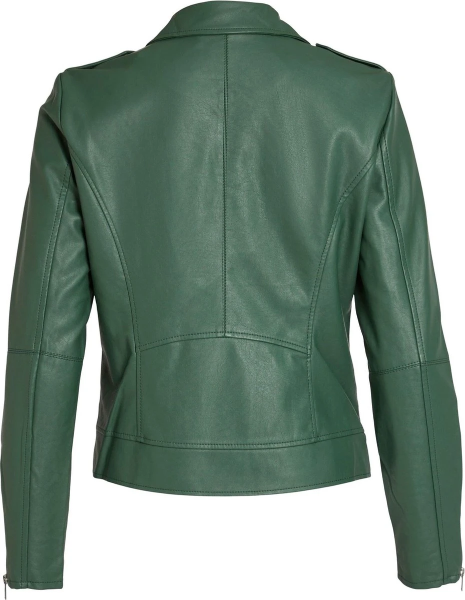 ONLY CARMAKOMA CARVERA FAUX LEATHER BIKER OTW Dames Jas - Maat 48 4 ONLY CARMAKOMA CARVERA FAUX LEATHER BIKER OTW Dames Jas - Maat 48 - Afbeelding 2