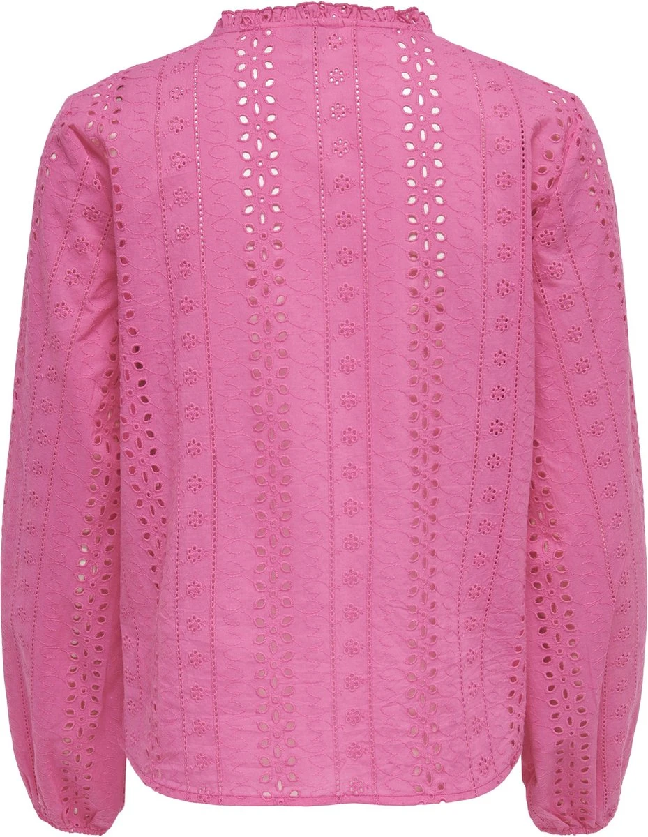 ONLY ONLALFIE EMB LS SHIRT WVN NL Dames Blouse - Maat M 4 ONLY ONLALFIE EMB LS SHIRT WVN NL Dames Blouse - Maat M - Afbeelding 2