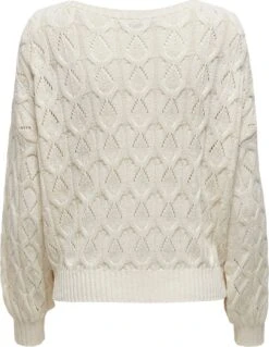 ONLY ONLBRYNN LIFE STRUCTURE L/S PUL KNT NOOS Dames Trui - Maat XL -Only 930x1200 1