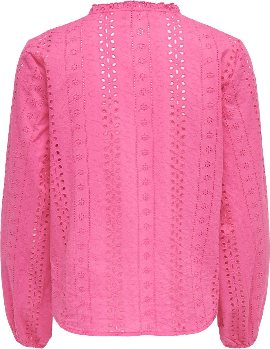 ONLY ONLALFIE EMB LS SHIRT WVN NL Dames Blouse - Maat XL 4 ONLY ONLALFIE EMB LS SHIRT WVN NL Dames Blouse - Maat XL - Afbeelding 2