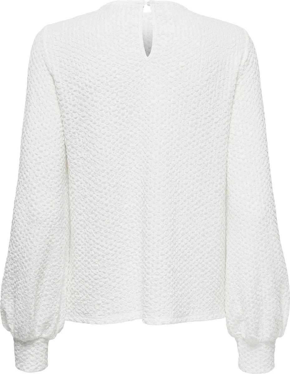 Only Blouse Onlgitta L/s Top Cuff Cs Jrs 15287195 Cloud Dancer Dames Maat - M 4 Only Blouse Onlgitta L/s Top Cuff Cs Jrs 15287195 Cloud Dancer Dames Maat - M - Afbeelding 2