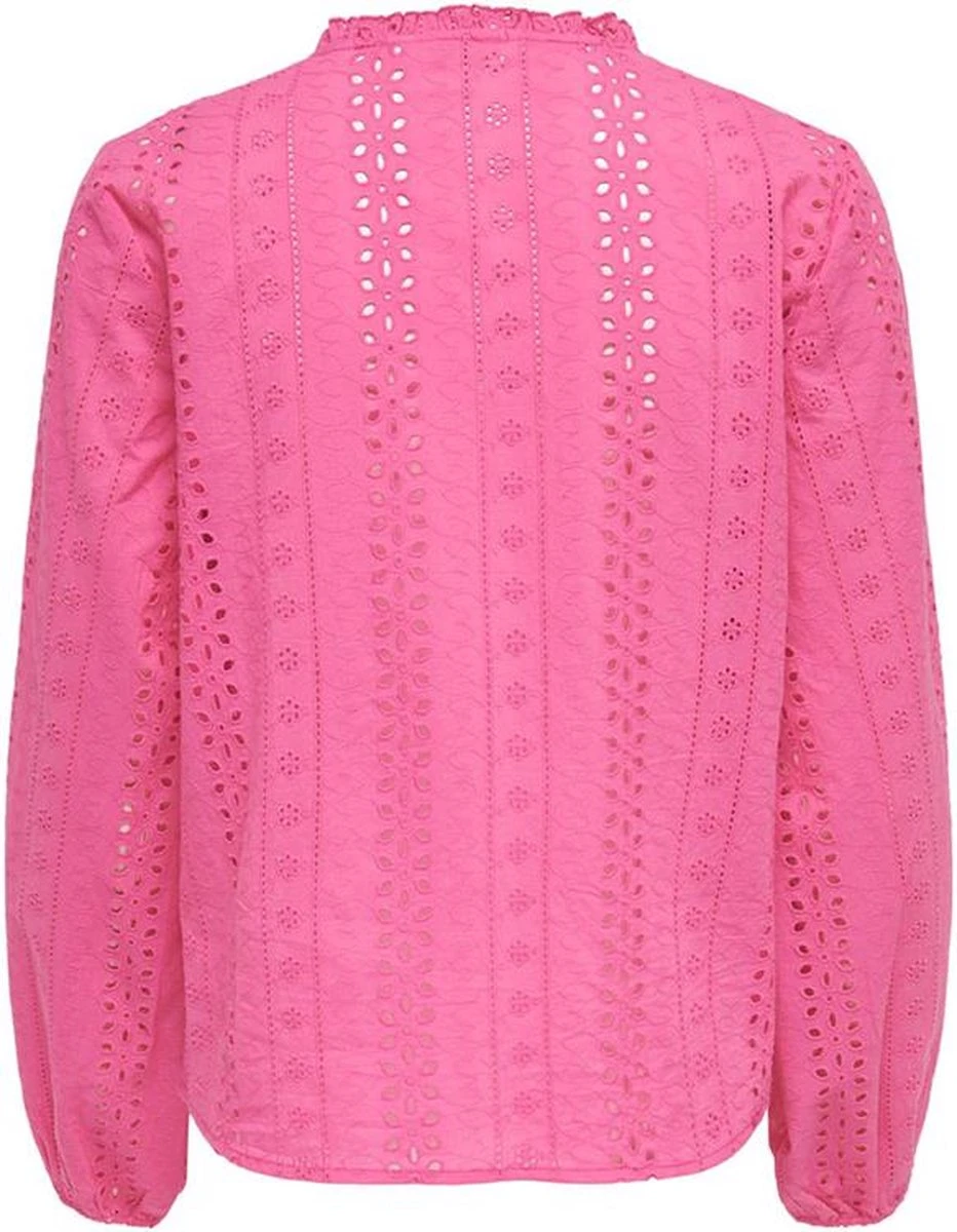 ONLY ONLALFIE EMB LS SHIRT WVN NL Dames Blouse - Maat XL 5 ONLY ONLALFIE EMB LS SHIRT WVN NL Dames Blouse - Maat XL - Afbeelding 3