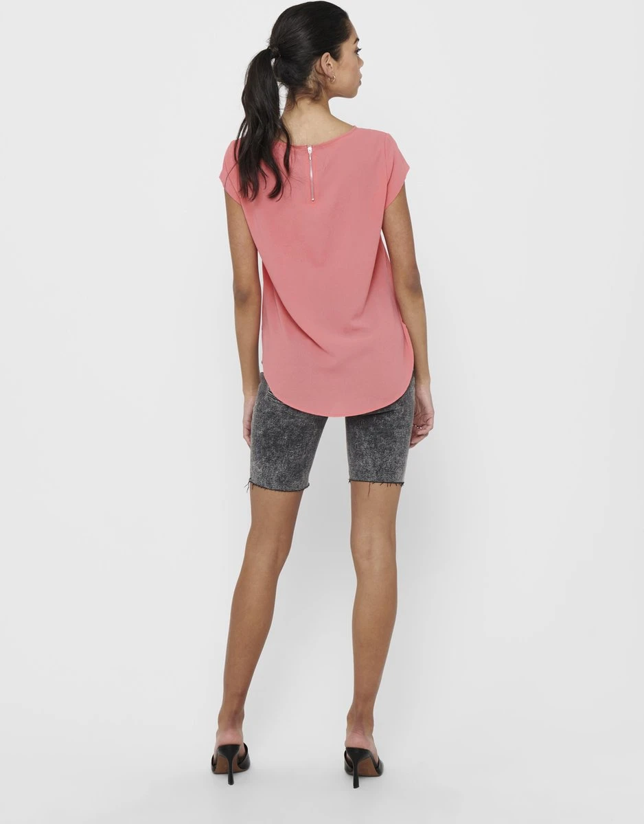 ONLY ONLVIC S/S SOLID TOP NOOS PTM Dames Top - Maat 44 7 ONLY ONLVIC S/S SOLID TOP NOOS PTM Dames Top - Maat 44 - Afbeelding 5