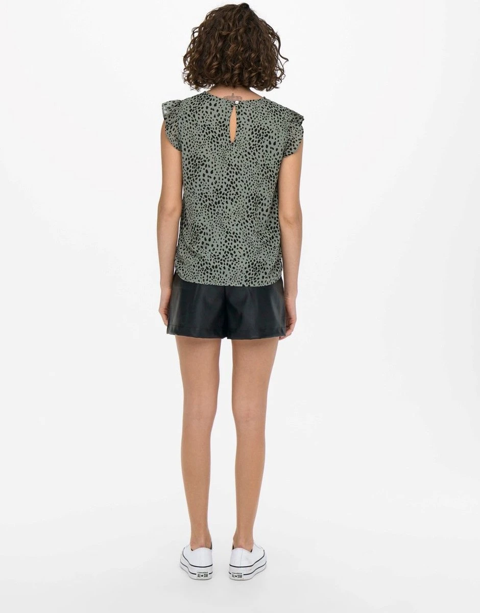 ONLY ONLANN STAR S/L FRILL TOP NOOS PTM Dames T-shirt - Maat M 9 ONLY ONLANN STAR S/L FRILL TOP NOOS PTM Dames T-shirt - Maat M - Afbeelding 7