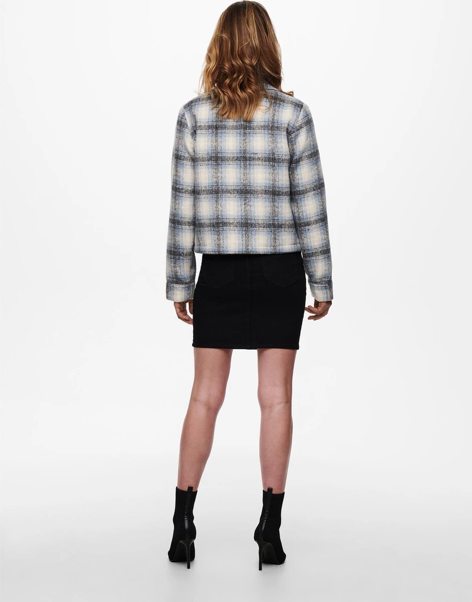 Only Jas Onllou Short Check Jacket Otw Noos 15208838 Pumice Stone/allure Dames Maat - S 17 Only Jas Onllou Short Check Jacket Otw Noos 15208838 Pumice Stone/allure Dames Maat - S - Afbeelding 15
