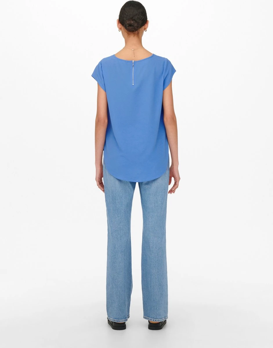 ONLY ONLVIC S/S SOLID TOP NOOS PTM Dames Top - Maat 34 6 ONLY ONLVIC S/S SOLID TOP NOOS PTM Dames Top - Maat 34 - Afbeelding 4
