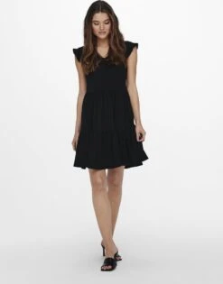 ONLY ONLMAY CAP SLEEVES FRILL DRESS NOOS Dames Jurk - Maat L 11 ONLY ONLMAY CAP SLEEVES FRILL DRESS NOOS Dames Jurk - Maat L -Only 941x1200 2
