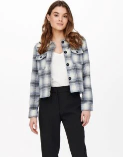 Only Jas Onllou Short Check Jacket Otw Noos 15208838 Pumice Stone/allure Dames Maat - S 34 Only Jas Onllou Short Check Jacket Otw Noos 15208838 Pumice Stone/allure Dames Maat - S -Only 941x1200 9
