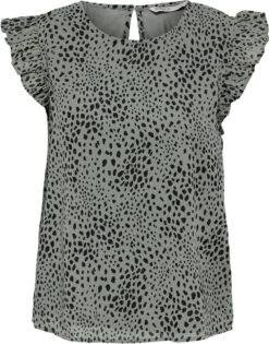 ONLY ONLANN STAR S/L FRILL TOP NOOS PTM Dames T-shirt - Maat S -Only 942x1200 3