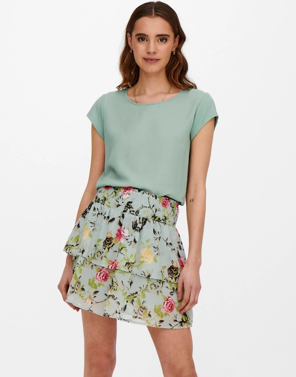 ONLY ONLVIC S/S SOLID TOP NOOS PTM Dames - Maat 36 5 ONLY ONLVIC S/S SOLID TOP NOOS PTM Dames - Maat 36 - Afbeelding 3