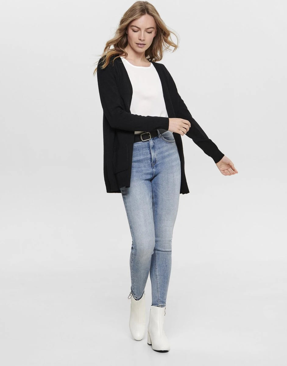 ONLY ONLLESLY L/S OPEN CARDIGAN KNT NOOS Dames Vest - Maat S 7 ONLY ONLLESLY L/S OPEN CARDIGAN KNT NOOS Dames Vest - Maat S - Afbeelding 5