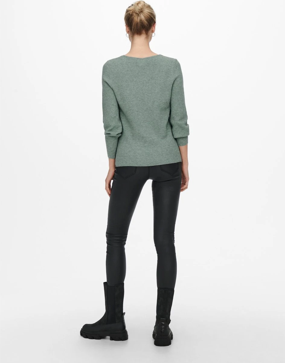 ONLY ONLATIA L/S V-NECK CUFF KNT NOOS Dames Trui - Maat S 6 ONLY ONLATIA L/S V-NECK CUFF KNT NOOS Dames Trui - Maat S - Afbeelding 4