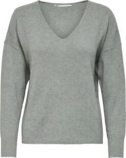 ONLY ONLRICA LIFE L/S V-NECK PULLO KNT NOOS Dames - Maat L