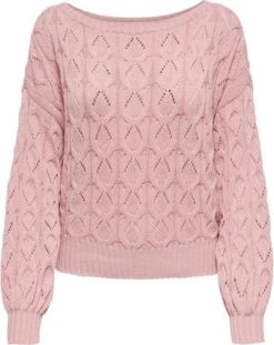 ONLY ONLBRYNN LIFE STRUCTURE L/S PUL KNT NOOS Dames Trui - Maat M -Only 954x1200 2