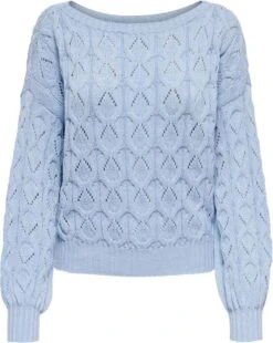 ONLY ONLBRYNN LIFE STRUCTURE L/S PUL KNT NOOS Dames Trui - Maat S