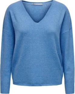 ONLY ONLRICA LIFE L/S V-NECK PULLO KNT NOOS Dames Trui - Maat S