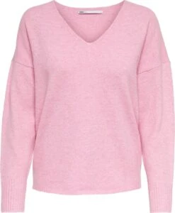 ONLY ONLRICA LIFE L/S V-NECK PULLO KNT NOOS Dames Trui - Maat M