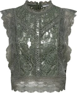 ONLY ONLKARO S/L LACE TOP NOOS WVN Dames Top - Maat S