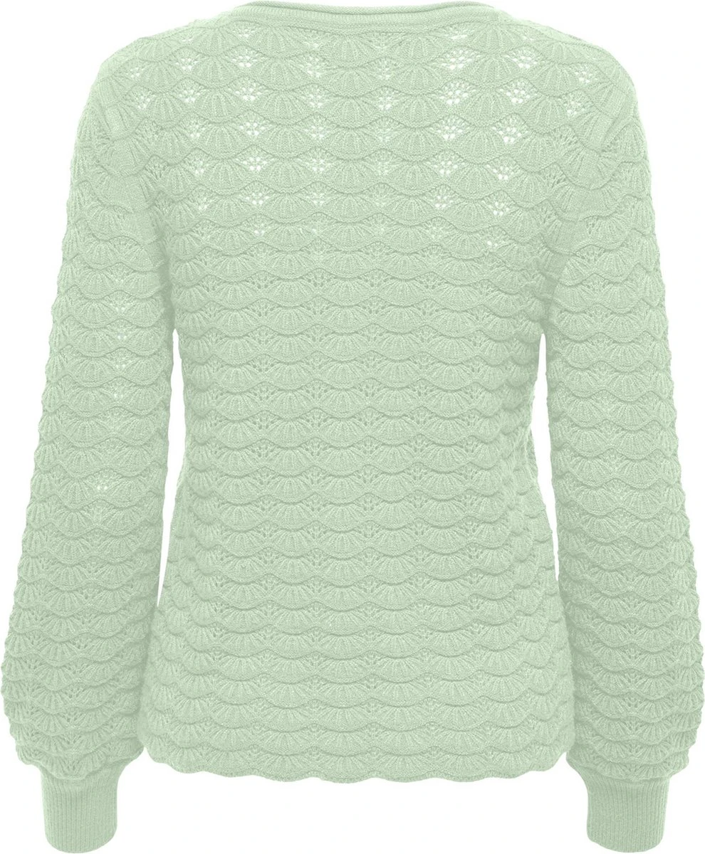 Only Trui Onlfia Ls Structure V-neck Cc Knt 15279905 Mist Green/melange Dames Maat - L 4 Only Trui Onlfia Ls Structure V-neck Cc Knt 15279905 Mist Green/melange Dames Maat - L - Afbeelding 2