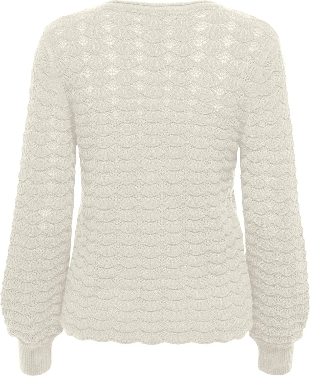 Only Trui Onlfia Ls Structure V-neck Cc Knt 15279905 Whitecap Gray/melange Dames Maat - M 4 Only Trui Onlfia Ls Structure V-neck Cc Knt 15279905 Whitecap Gray/melange Dames Maat - M - Afbeelding 2