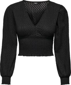 ONLY ONLHANNAH L/S SMOCK TOP JRS NOOS Dames Top - Maat XS