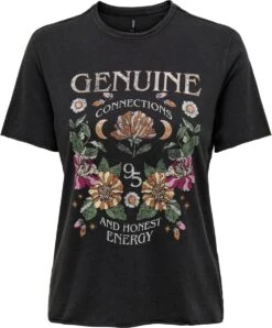 ONLY ONLLUCY REG S/S TOP JRS NOOS Dames - Maat M